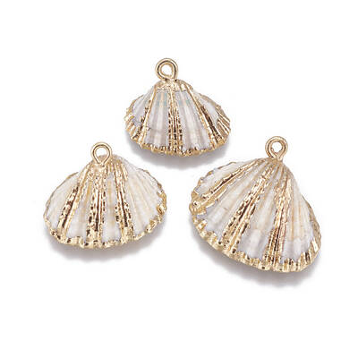 Electroplate Shell Pendants
