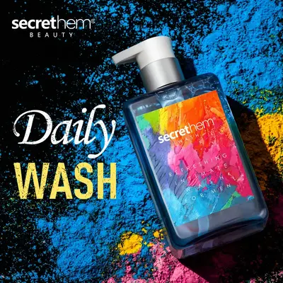 Secrethem Men’s Fresh Intimate Wash – Gentle pH Balance, Cooling Verbena & Mint, Daily Odor Protection