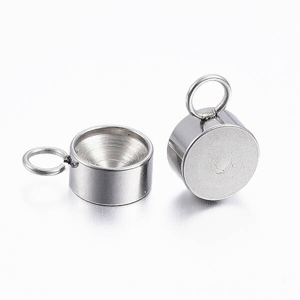 Non-Tarnish 201 Stainless Steel Pendant Rhinestone Settings