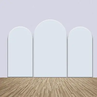 Light Blue Decor Solid Color Party Arch Backdrop Kit - Aperturee
