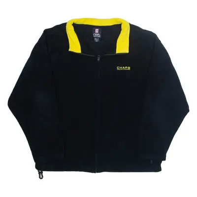 CHAPS Mens Fleece Jacket Blue XL