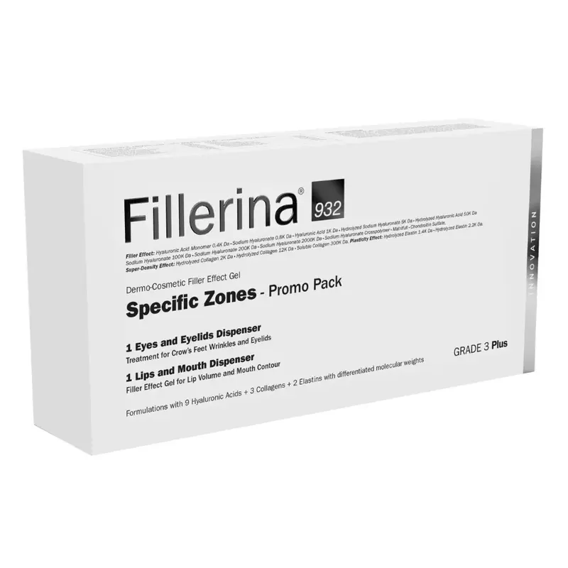 Labo Fillerina 932 Set Zone Specific Grade 3 Plus Volumizing Lip Cream and Anti-Wrinkle Eye