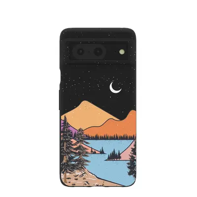Black Night Trails Google Pixel 8 Case
