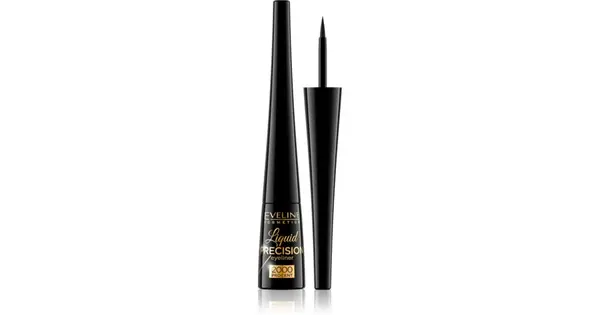 Eveline Precision Liquid Eyeliner 2000 Procent Black 4 ml
