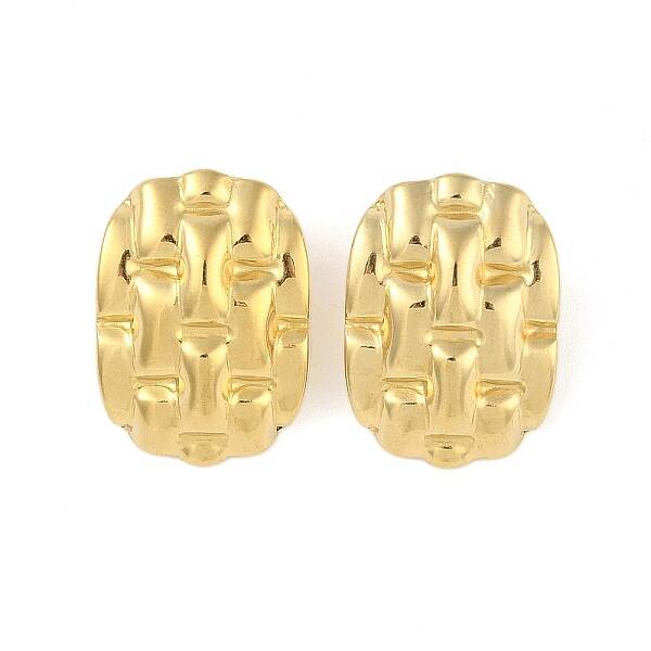 Ion Plating(IP) 304 Stainless Steel Stud Earrings for Women