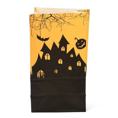 Halloween Theme Kraft Paper Bags