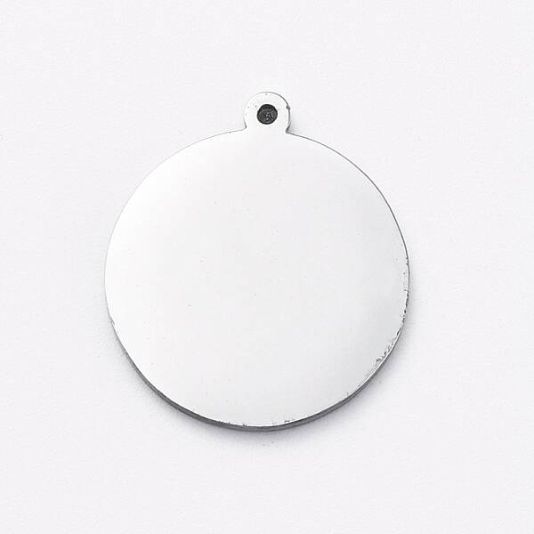 Non-Tarnish 304 Stainless Steel Stamping Blank Tag Charms