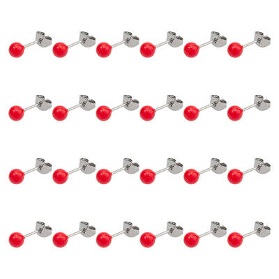 304 Stainless Steel Spray Painted Stud Earrings