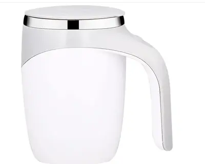 [Christmas Gift] 380ml Stainless Steel Automatic Self-Stirring Coffee Cup Mug Automatic Magnetic Stirring Coffee Cup Rotating...