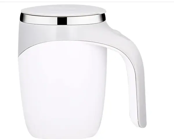 [Christmas Gift] 380ml Stainless Steel Automatic Self-Stirring Coffee Cup Mug Automatic Magnetic Stirring Coffee Cup Rotating...