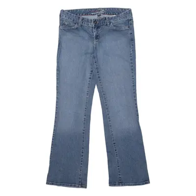 TOMMY HILFIGER Jeans Blue Denim Slim Bootcut Stone Wash Womens W32 L30