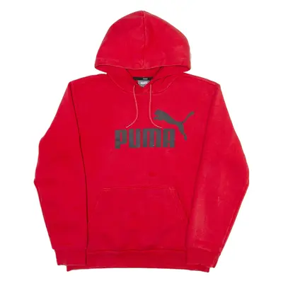 PUMA Mens Red Hoodie S