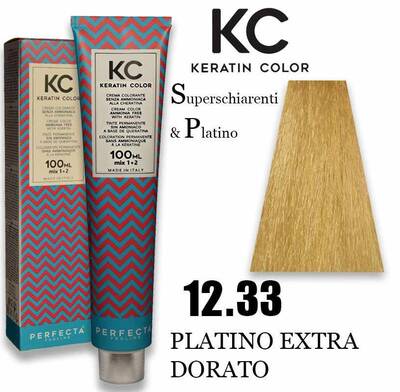 Crema Colorante Alla Cheratina Kc 100 Ml 12,33
