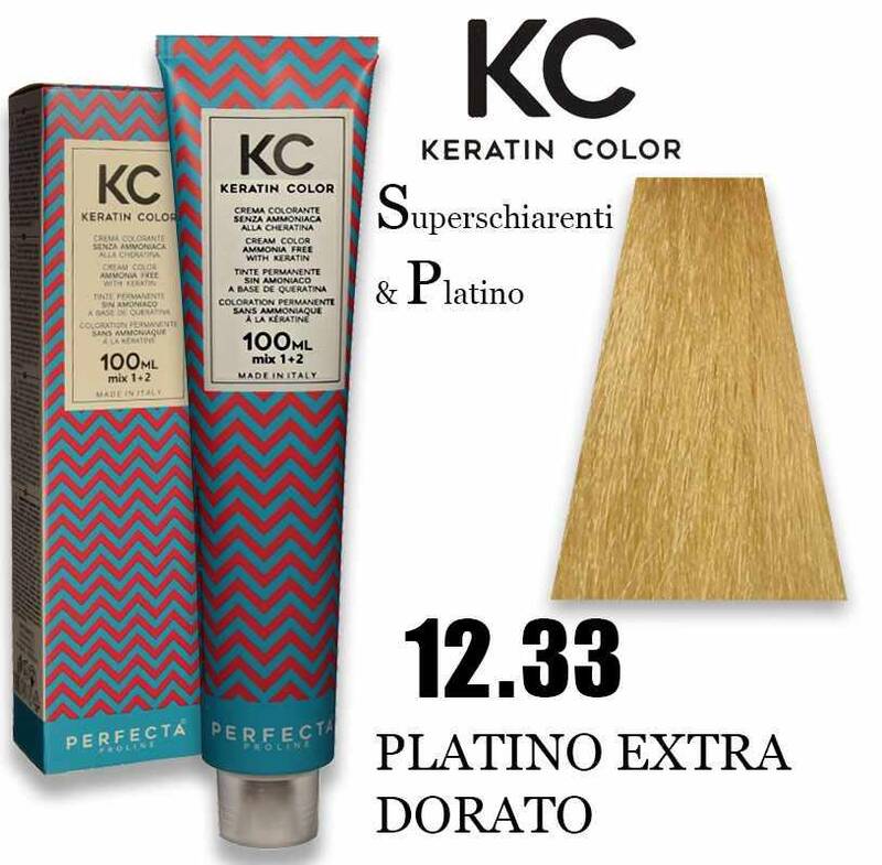 Crema Colorante Alla Cheratina Kc 100 Ml 12,33