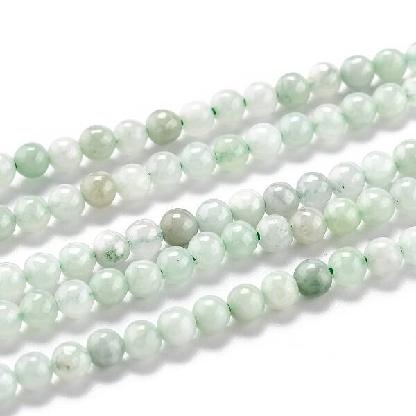 Natural Jadeite Beads Strands
