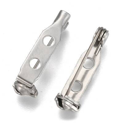 Tarnish Resistant 304 Stainless Steel Brooch Findings Sets