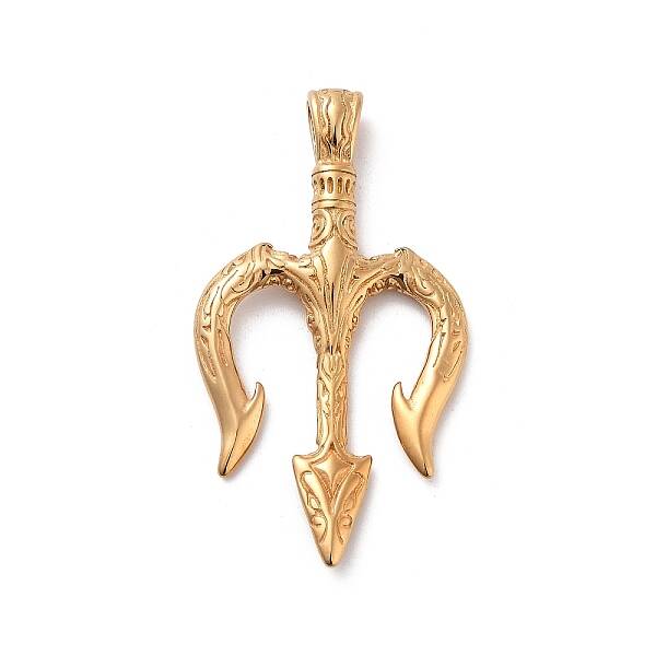 Ion Plating(IP) 304 Stainless Steel Big Pendants