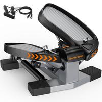 Sportsroyals Stair Stepper for Exercises-Twist Stepper/up&down/Mini Stepper with Resistance Bands and 330lbs Weight Capacity ...