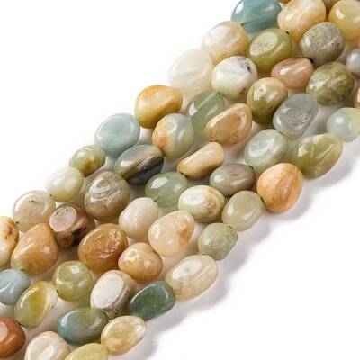 Natural Flower Amazonite Beads Strands