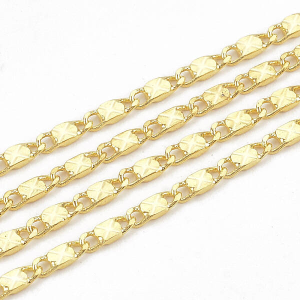 Soldered Brass Mariner Link Chains