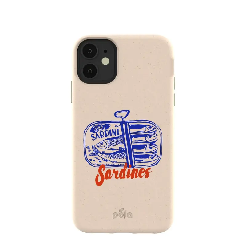Seashell Sardines iPhone 11 Case