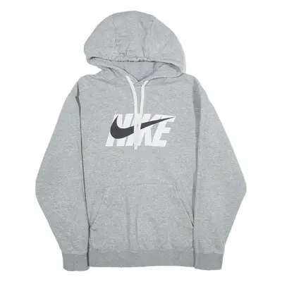 NIKE Womens Grey Hoodie M