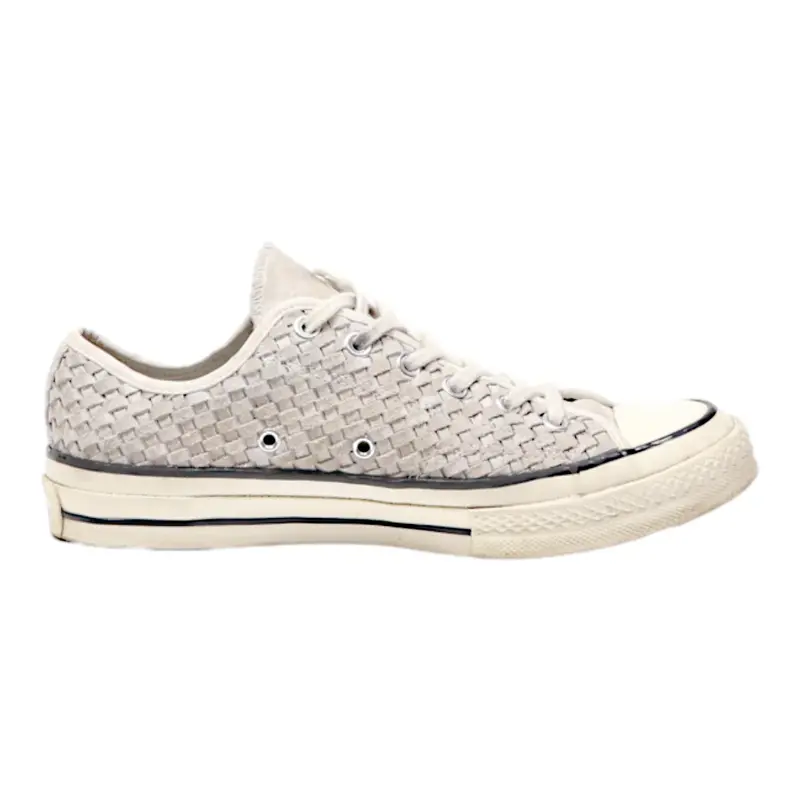 CONVERSE Chuck Taylor All Star Low Top Trainers White Leather Womens UK 7.5