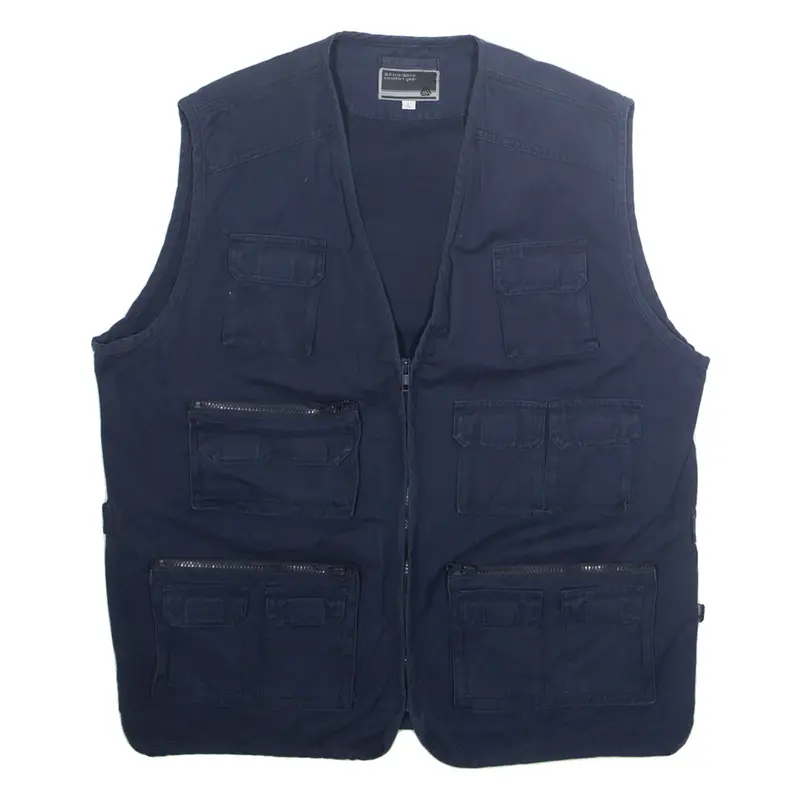 ASTROLABIO COMFORT GEAR Mens Gilet Blue L