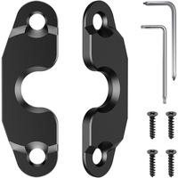 Upgraded Aluminum Alloy Sun Visor Repair Kit for ,  Heavy Duty Sun Visor Clip Compatible with   JK 2018/ JL/ 2018-2023/ Gladi...