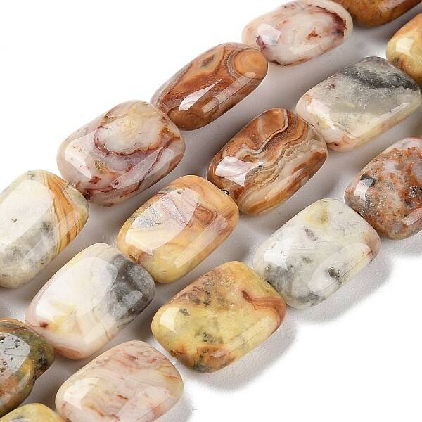 Natural Crazy Lace Agate Beads Strands