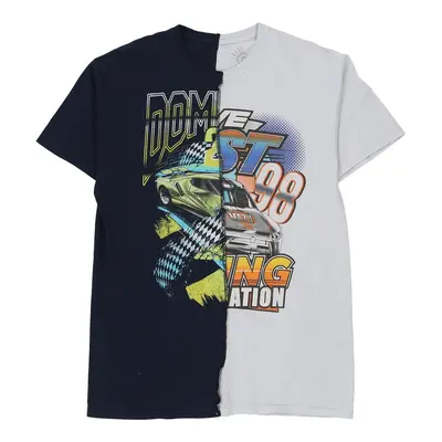 Trust The Universe Nascar T-Shirt - Medium Block Colour Cotton