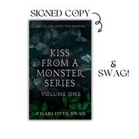 Steamy Monster Romance Collection & Swag - Kiss From a Monster Series Volume One + Art and Stickers