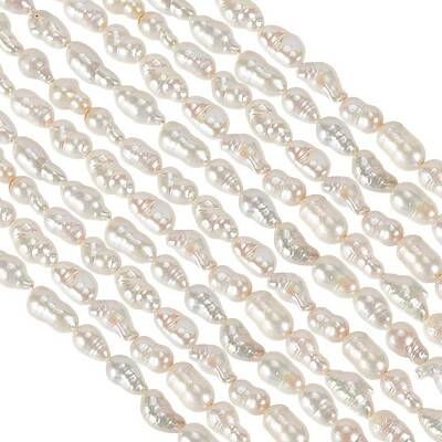 1 Strand Natural Cultured Freshwater Pearl Beads Strands