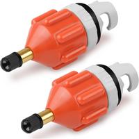 2 count Stand Up Paddle Board Pump Adapter,  Sealing Inflatable Boat SUP Pump Adaptor, Conventional Air Adapter Quickly Infla...