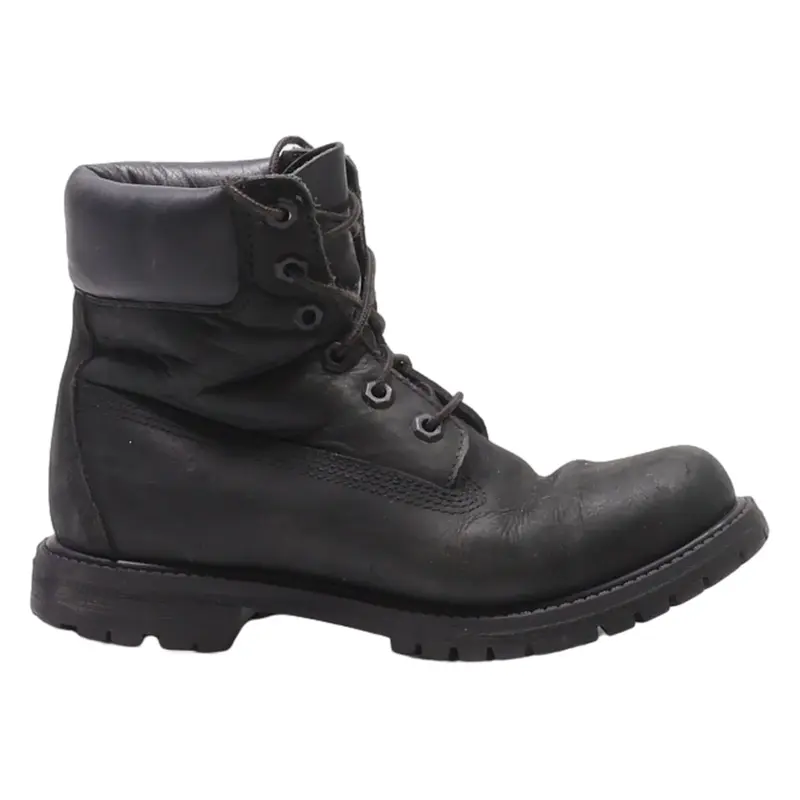 TIMBERLAND Ankle Boots Black Leather Mens UK 7