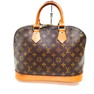Pre-owned Louis Vuitton Canvas Shoulder Bags Hand Bag Alma Brown Monogram 1293806