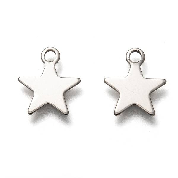 Non-Tarnish 201 Stainless Steel Charms