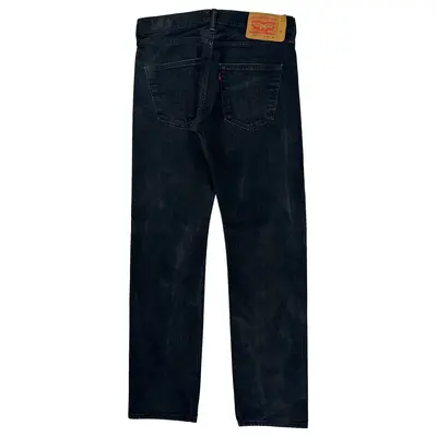 Levis Jeans - 32W 32L Black Cotton