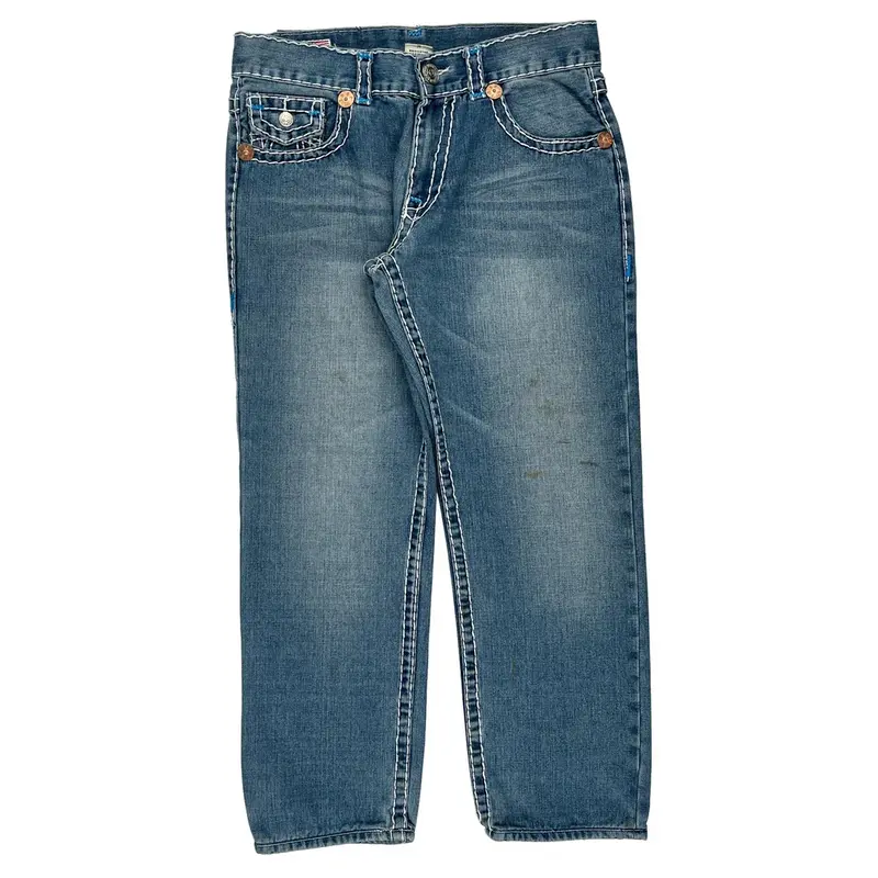 True Religion Jeans - 34W 29L Blue Cotton