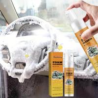 Car Interior Cleaning Kit, Multipurpose Foam Cleaner & Rust Remover & Interior Care Cleaner, Cleaning Tool for Car Seat, Kitc...