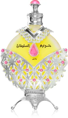 Khadlaj Hareem Sultan Silver - concentrated perfume oil without alcohol - Volume: 35 ml