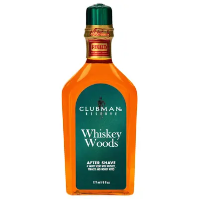 Clubman Aftershave Whiskey Woods Lotion 177ml