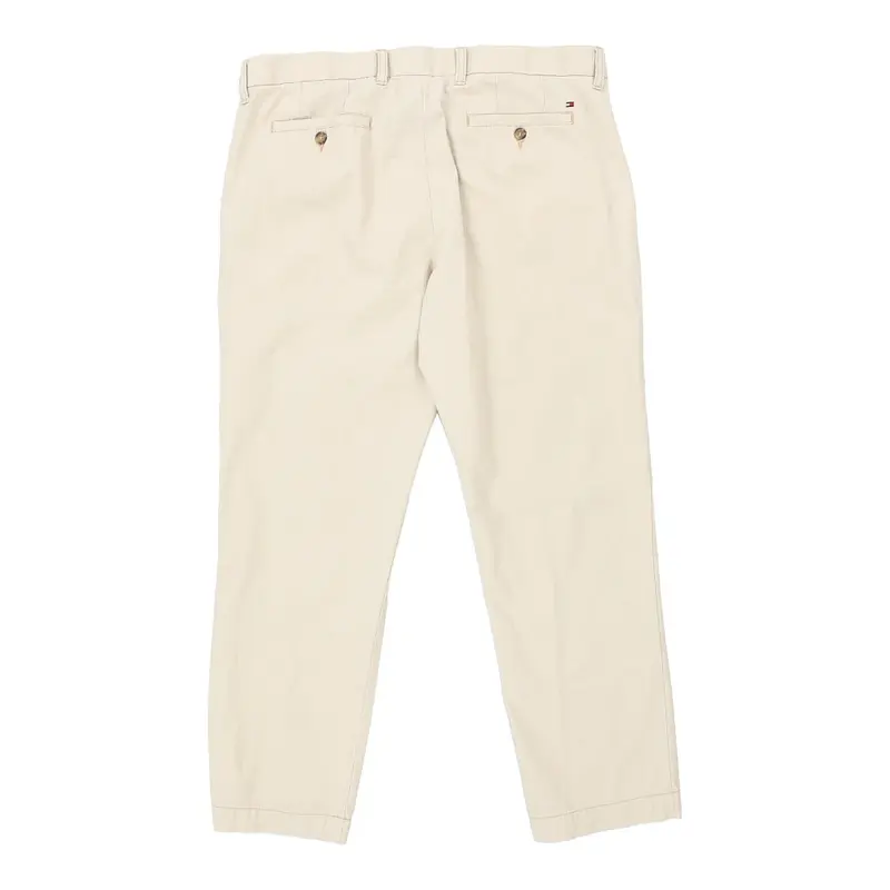 Tommy Hilfiger Chinos - 36W 30L Beige Cotton Blend