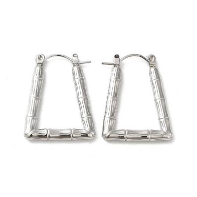 Non-Tarnish 304 Stainless Hoop Earrings for Women