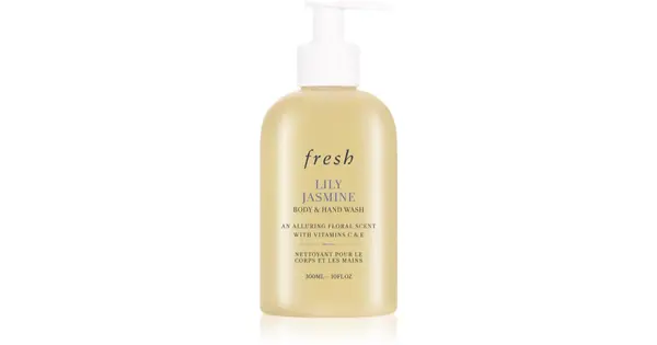 fresh Lily Jasmine Hand and Body Cleansing Gel Shower 300 ml