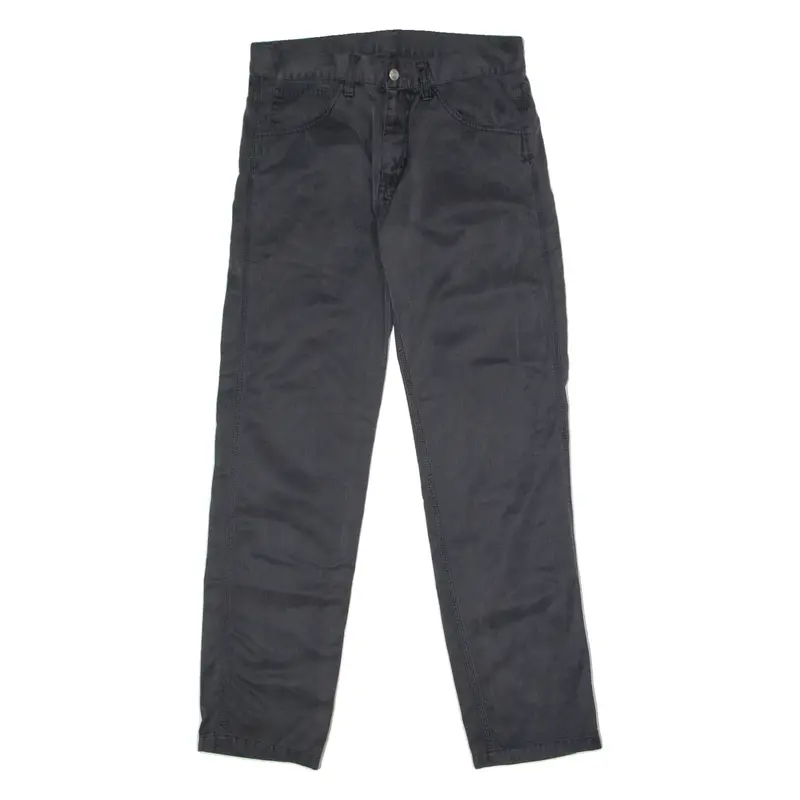 CARHARTT WIP Skill Mens Twill Trousers Black Slim Straight W31 L32