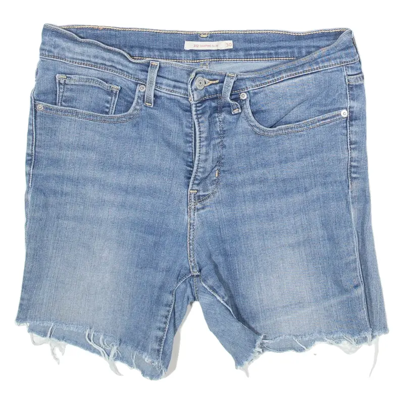LEVI'S Womens Denim Shorts Blue M W30