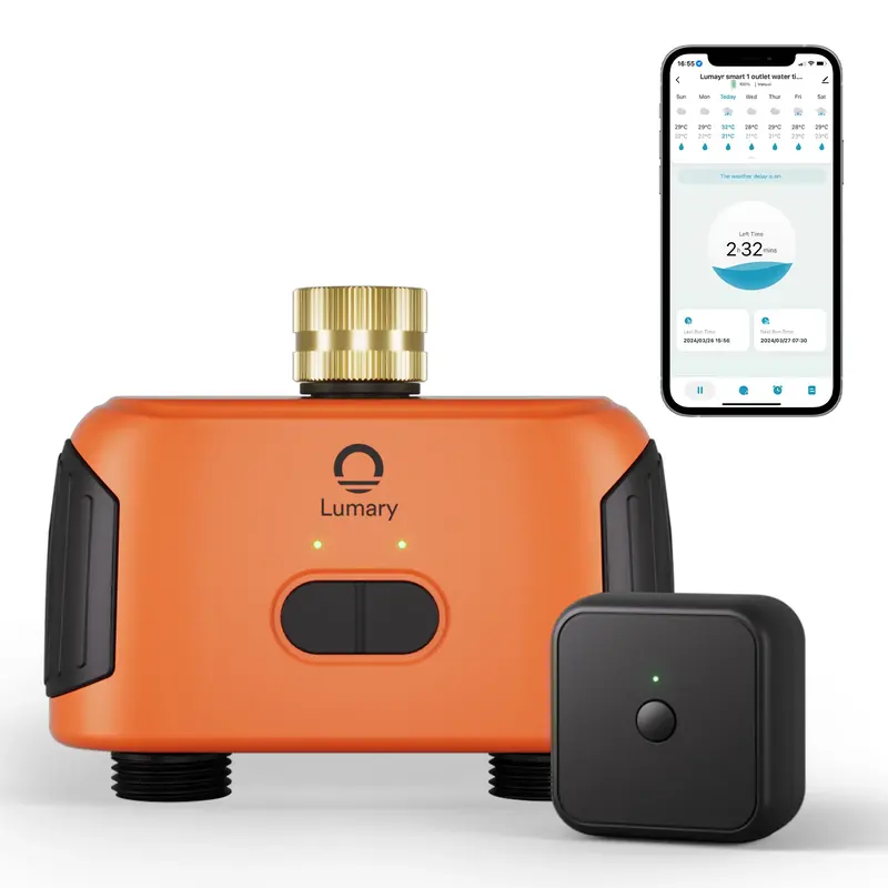 Lumary Smart Water Timer, 2 Outlet