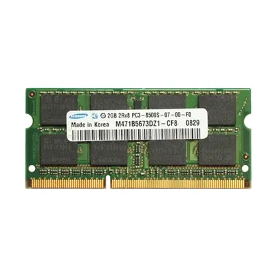 M471B5673DZ1-CF8 Samsung 2GB DDR3-1066MHz SODIMM 2Rx8 CL7 Memory