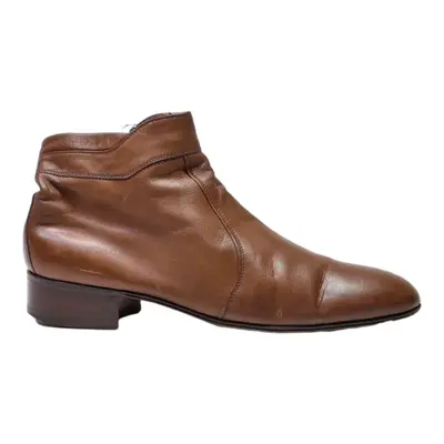 GARDAN0 Ankle Boots Brown Leather Mens UK 8.5